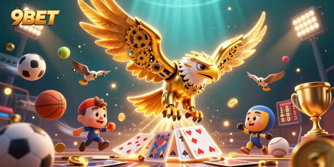 Experience thrilling gameplay and betting excitement with 9BET—engage with dynamic sports elements and captivating visuals.