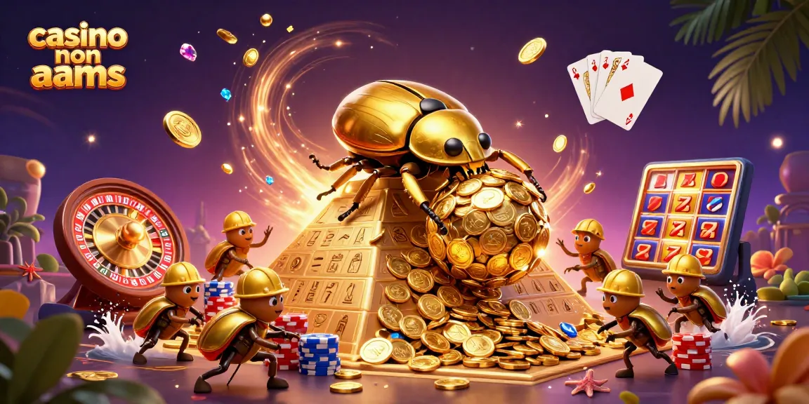 Experience vibrant gameplay at casino non aams with golden coins, jackpots, and exciting 3D elements.