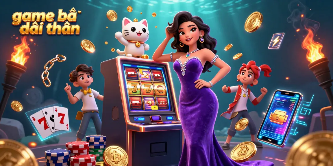 Experience thrilling game bài đổi thưởng with captivating slot machines and engaging characters.