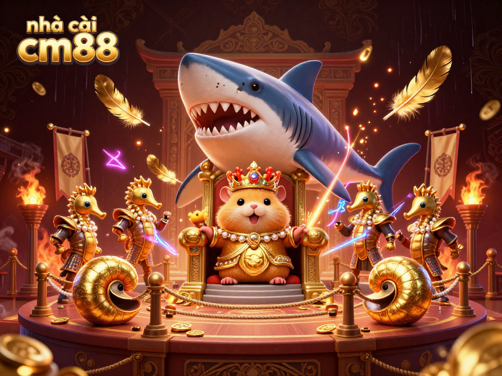Experience high-stakes action at nhà cái cm88 with underwater spectacle featuring a fierce hamster king