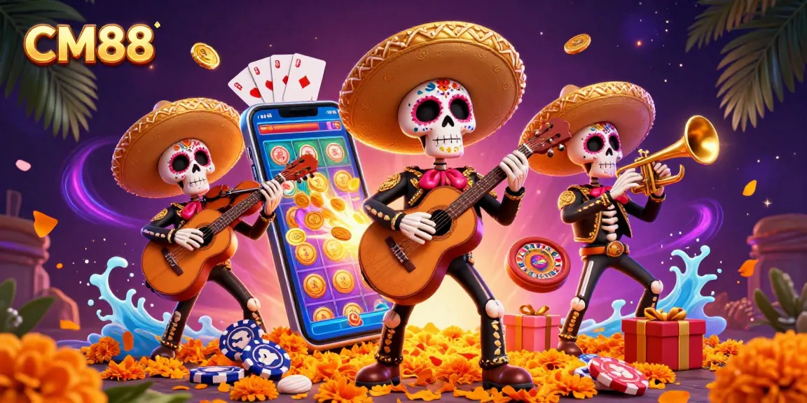 CM88 offers an exciting slot gaming experience with vibrant characters and dynamic casino elements.