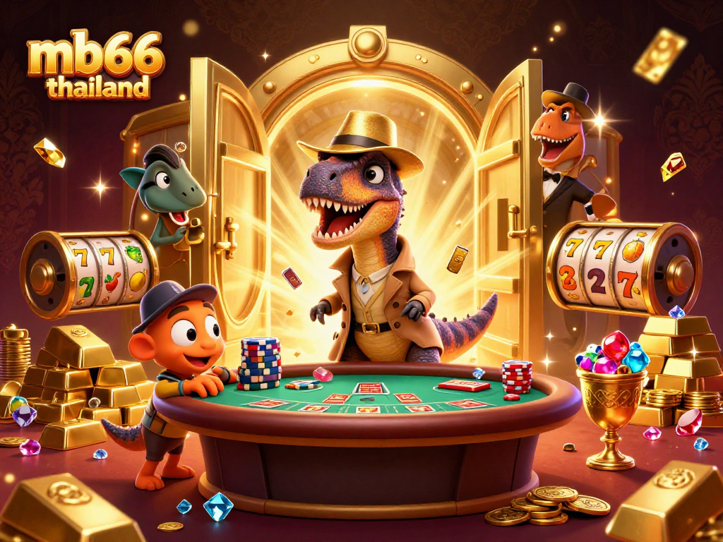 Win big with mb66 thailand as a velociraptor card counter at the blackjack table!