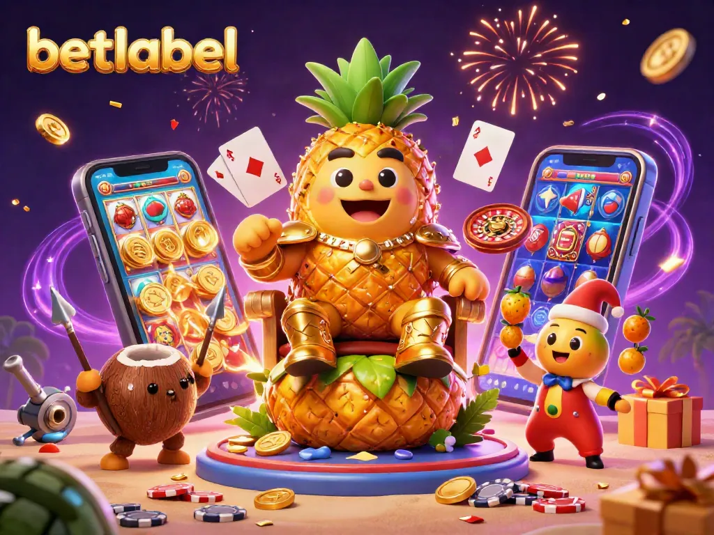 Experience fun and excitement at betlabel casino with vibrant gaming elements and characters.